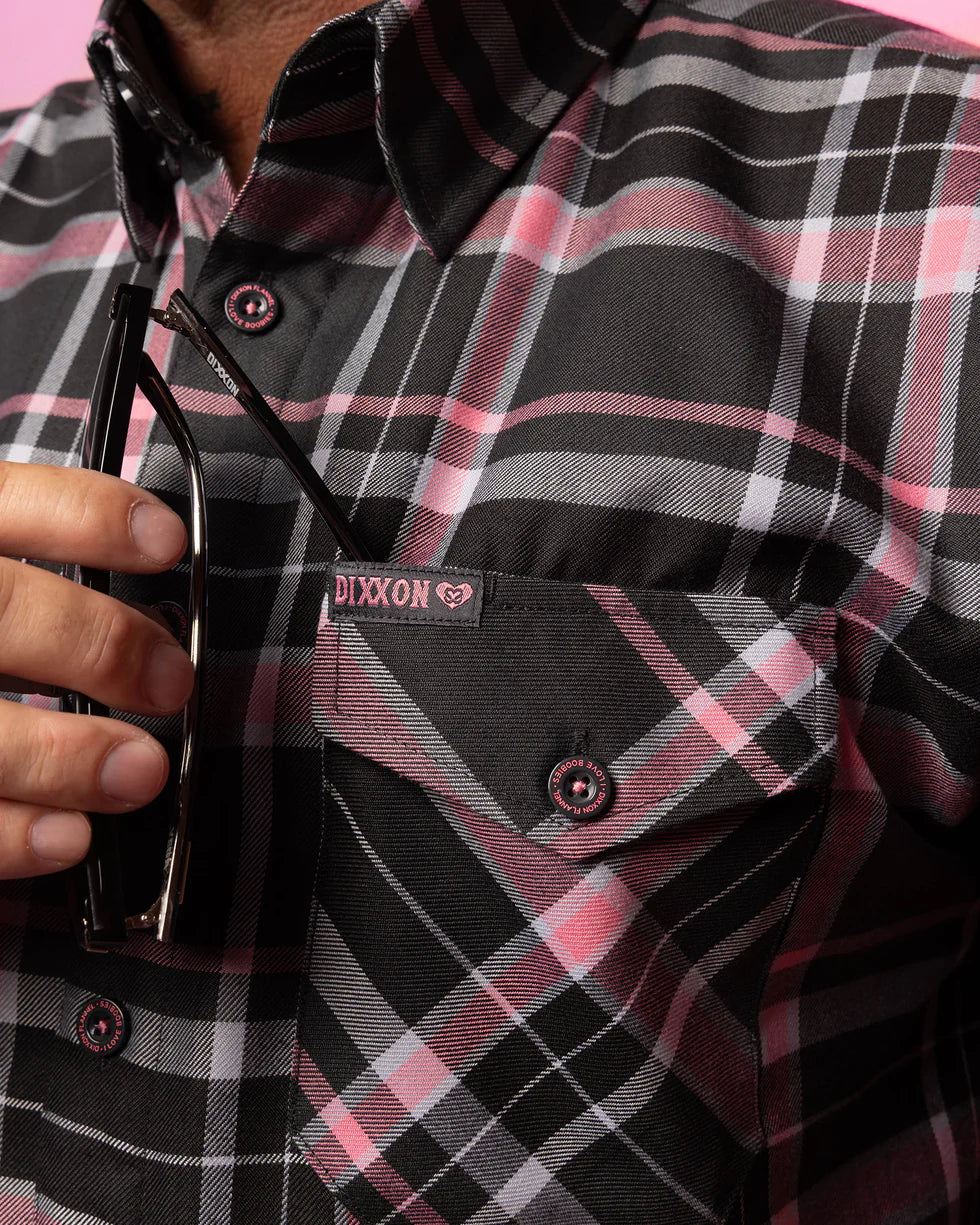 DIXXON I Love Boobies 2025 Flannel