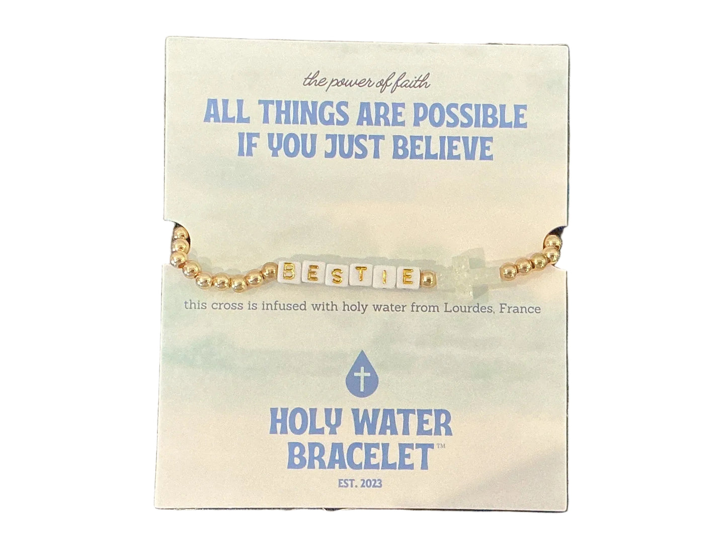 Holy Water Bestie Bracelet