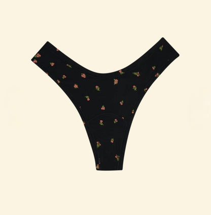 Huha Dipped Thong Mineral Undies Midnight Rose Limited Edition