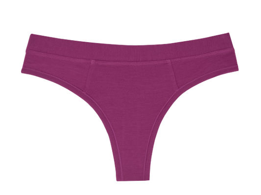 Huha Thong Mineral Undies Berry Dark Pink Limited Edition