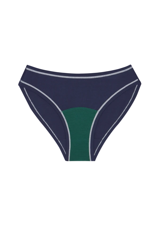 Huha Bikini Mineral Undies Navy & White