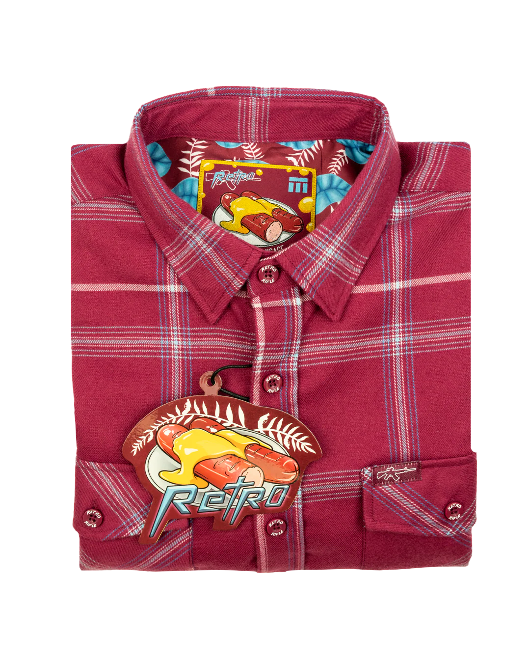 The Buttered Sausage Flannel | Custom Long Sleeve Shirt