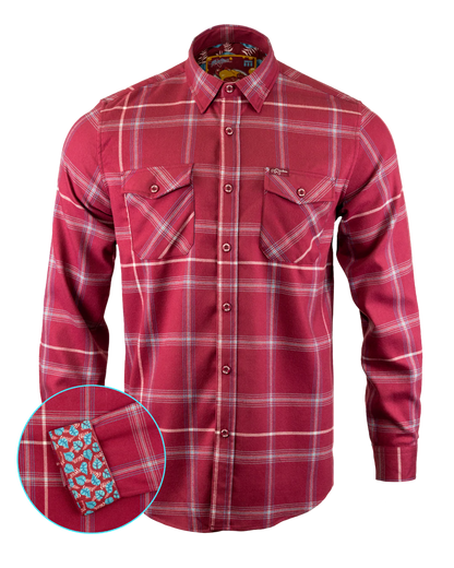 The Buttered Sausage Flannel | Custom Long Sleeve Shirt