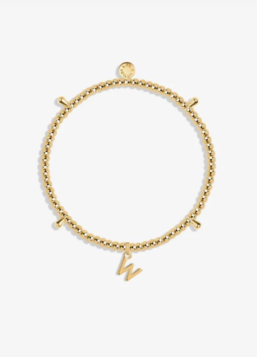 A Littles & Co. - Gold Initial Bracelet