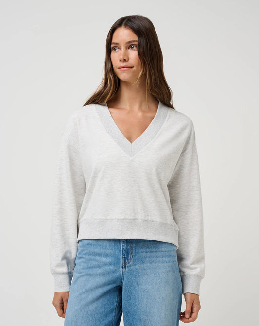Travis Mathew Cloud Fleece V Neck Pullover