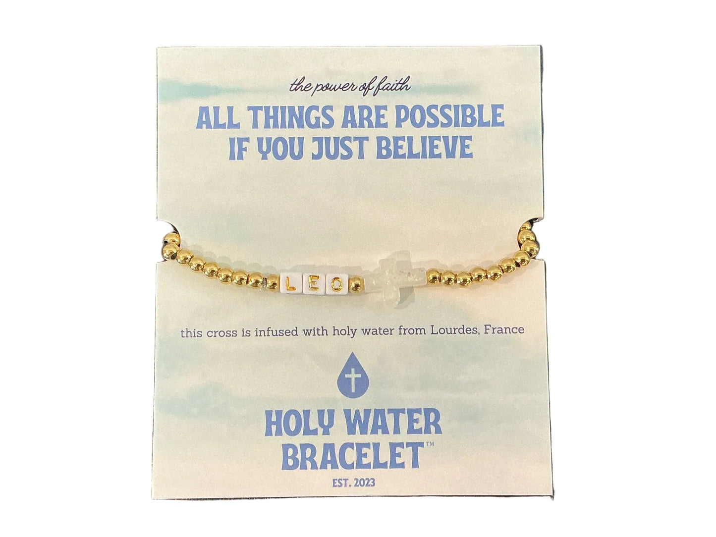 Holy Water Leo Bracelet