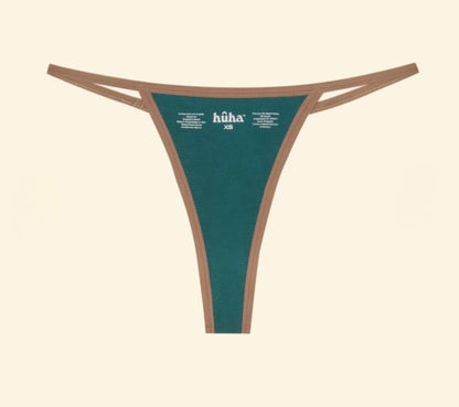 Huha String Thong 2.0 Mineral Undies Leopard Tan