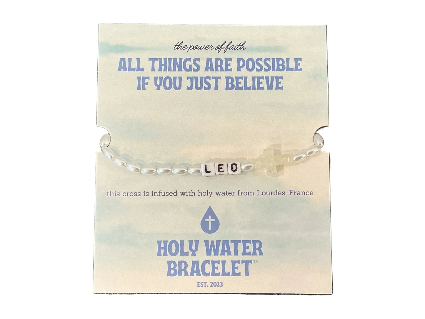 Holy Water Leo Bracelet