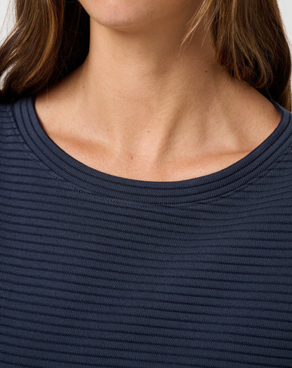 Travis Mathew Coastal Rib Long Sleeve Top