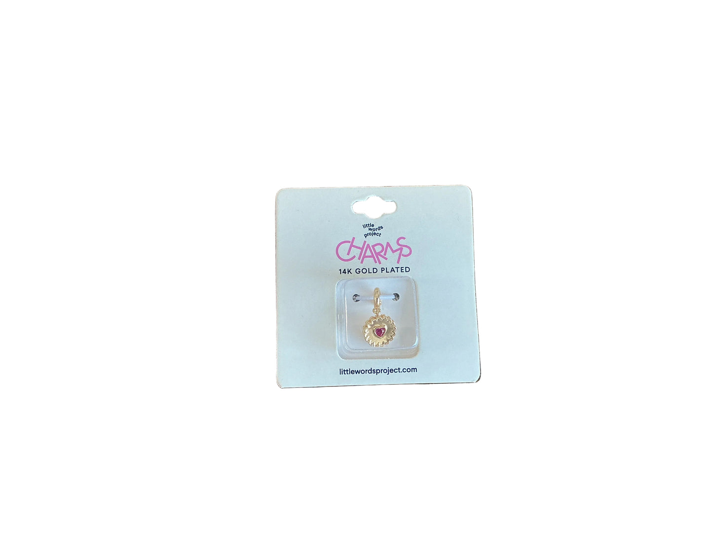 Little Words Project Heart Cookie Charm