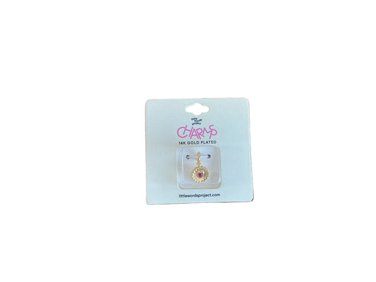 Little Words Project Heart Cookie Charm