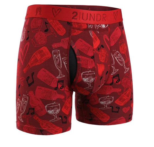 2UNDR Valentinto Swing Shift 6" Boxer Brief