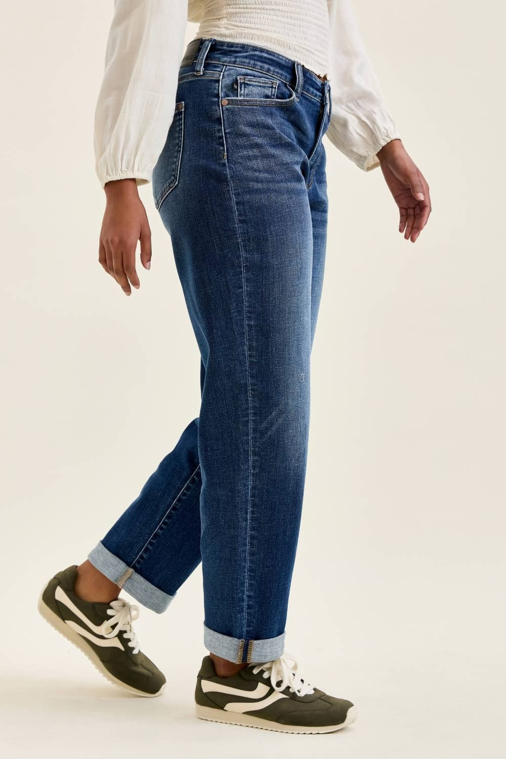 Judy Blue MR “BILLIE” Boyfriend Regular Jeans