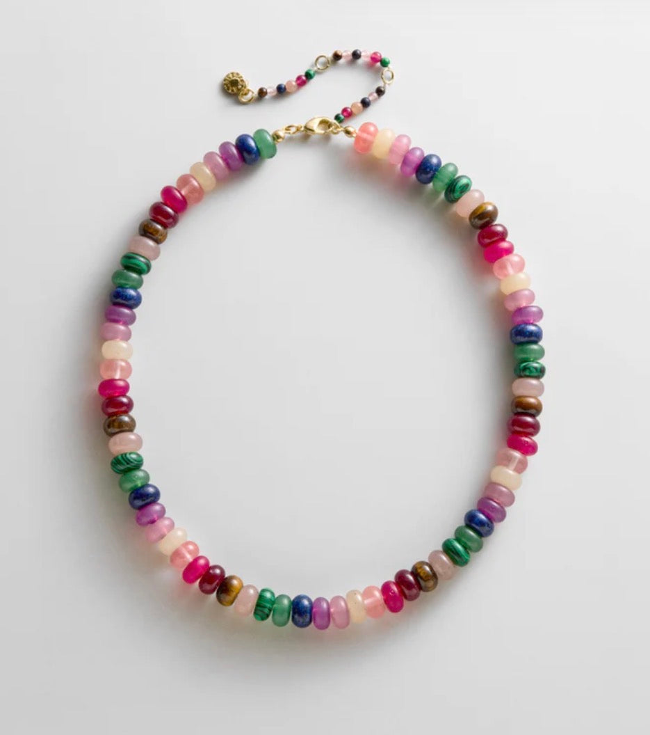 Bauble Bar - Joyce Semi-Precious Beaded Necklace