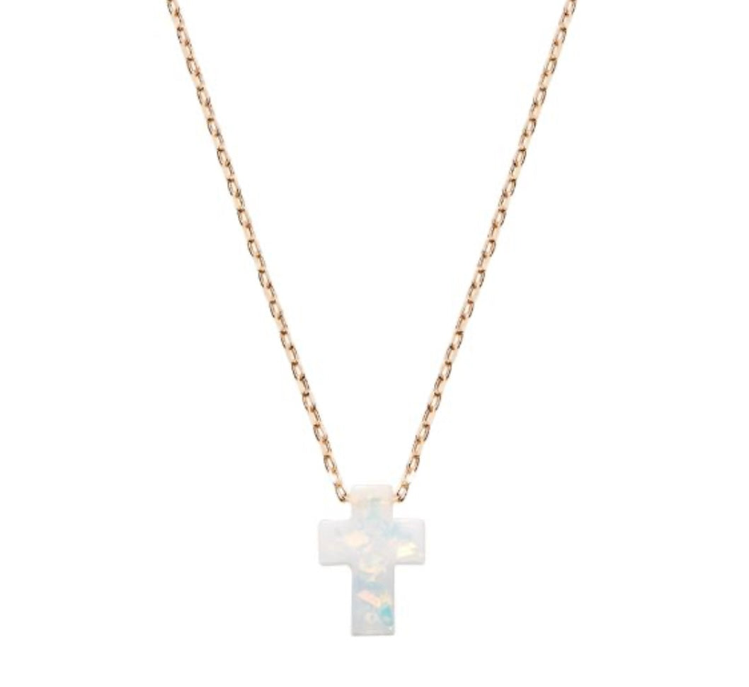 Holy Water Cross Necklace