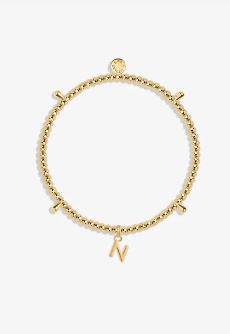 A Littles & Co. - Gold Initial Bracelet