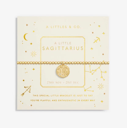 A Littles & Co. - A Little Sagittarius Zodiac Sign Gold Bracelet