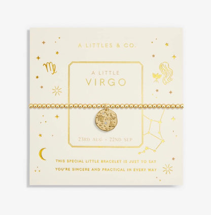 A Littles & Co. - A Little Virgo Zodiac Sign Gold Bracelet