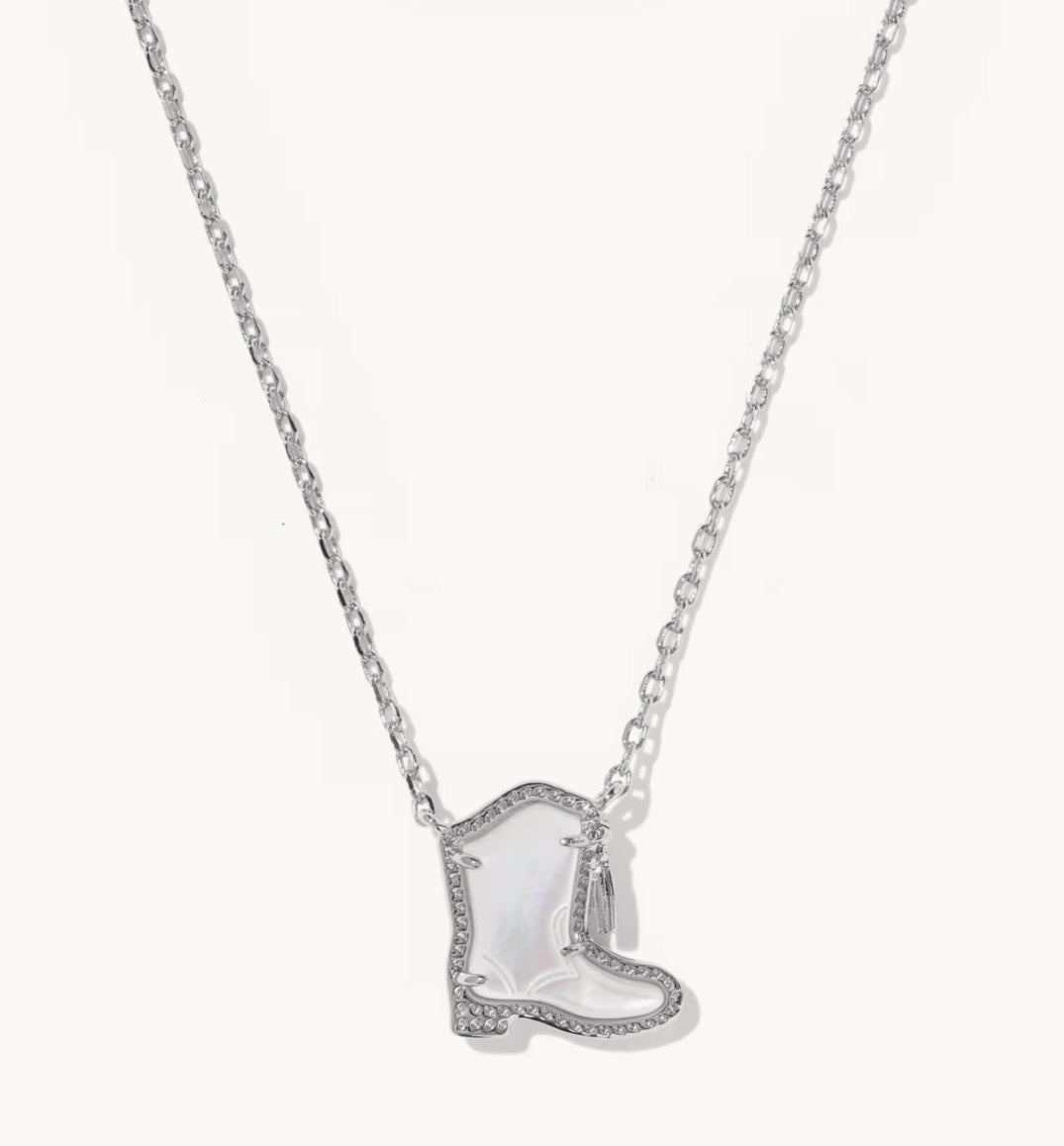 Kendra Scott Drill Team Cowboy Boot Necklace