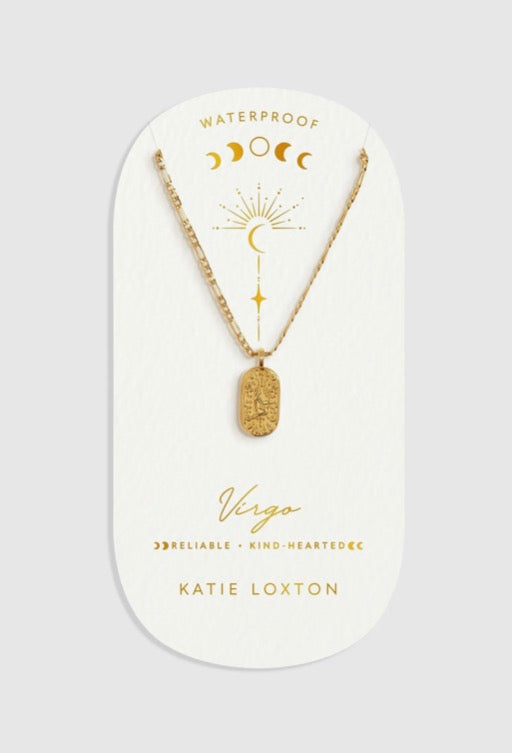 Katie Loxton - Waterproof Zodiac Sign Necklace Virgo
