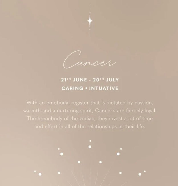 Katie Loxton - Waterproof Zodiac Sign Necklace Cancer