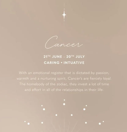 Katie Loxton - Waterproof Zodiac Sign Necklace Cancer