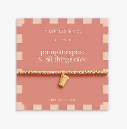 A Littles & Co. -  Fall’s Calling A Little ‘Pumpkin Spice And Everything Nice’ Bracelet