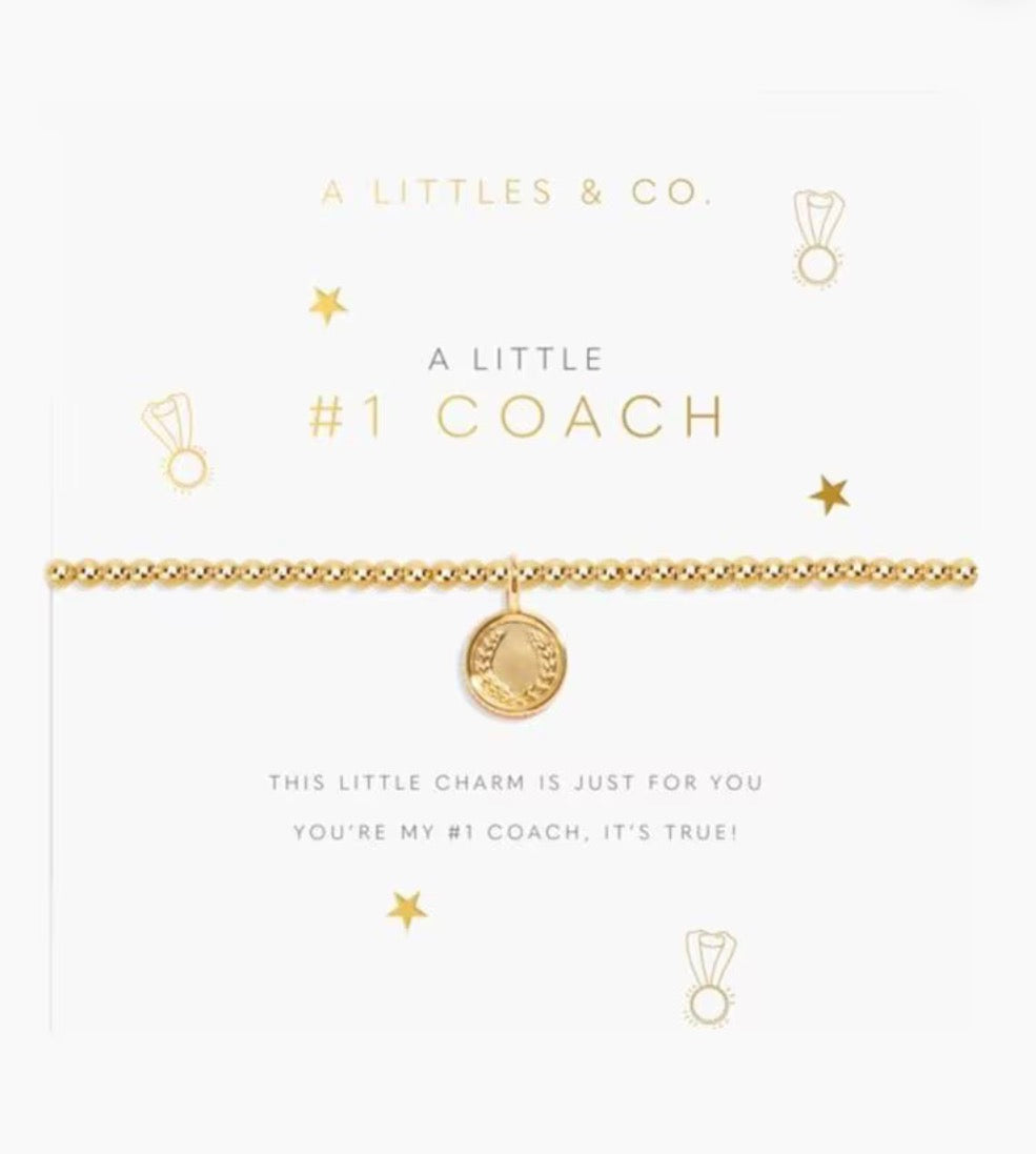 A Littles & Co. - A Little ‘#1 Coach’ Bracelet