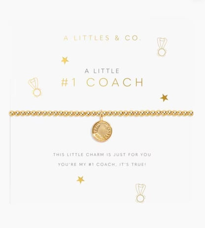 A Littles & Co. - A Little ‘#1 Coach’ Bracelet