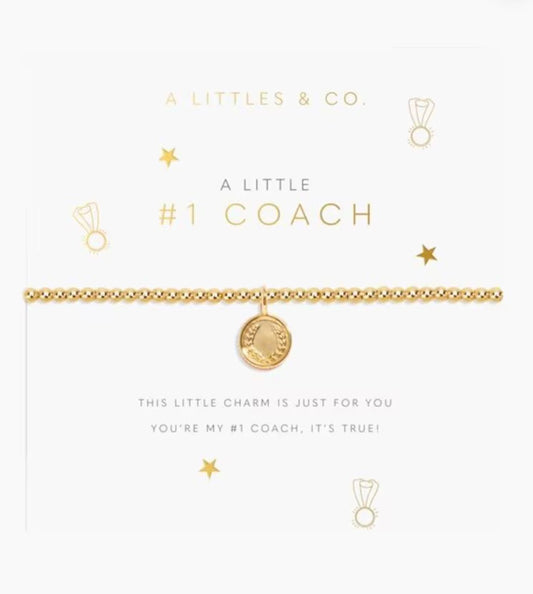 A Littles & Co. - A Little ‘#1 Coach’ Bracelet