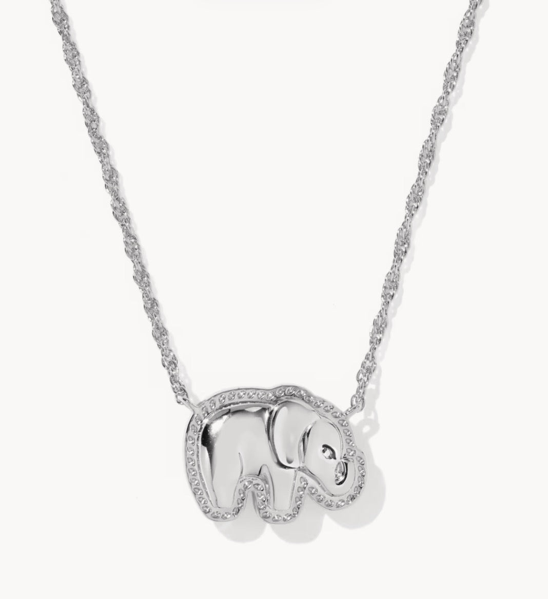 Kendra Scott Elephant Short Pendant Necklace