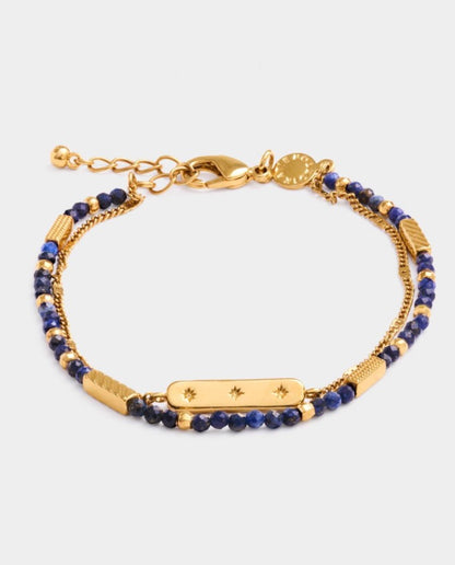 Katie Loxton - Birthstone Bracelet September Lapis Lazuli