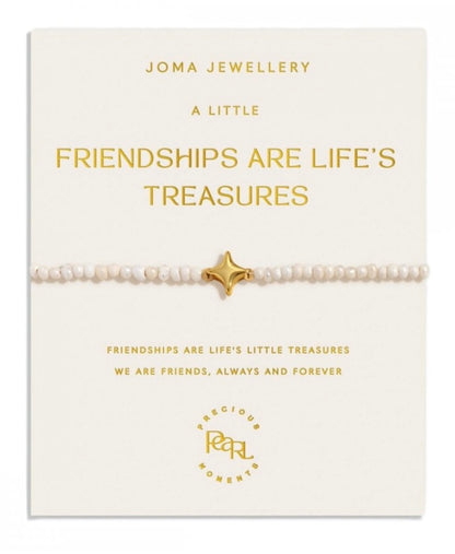 A Littles & Co. - A Little ‘Friendship’s Are Life’s Treasures’ Bracelet