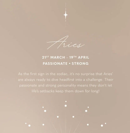 Katie Loxton - Waterproof Zodiac Sign Necklace Aries