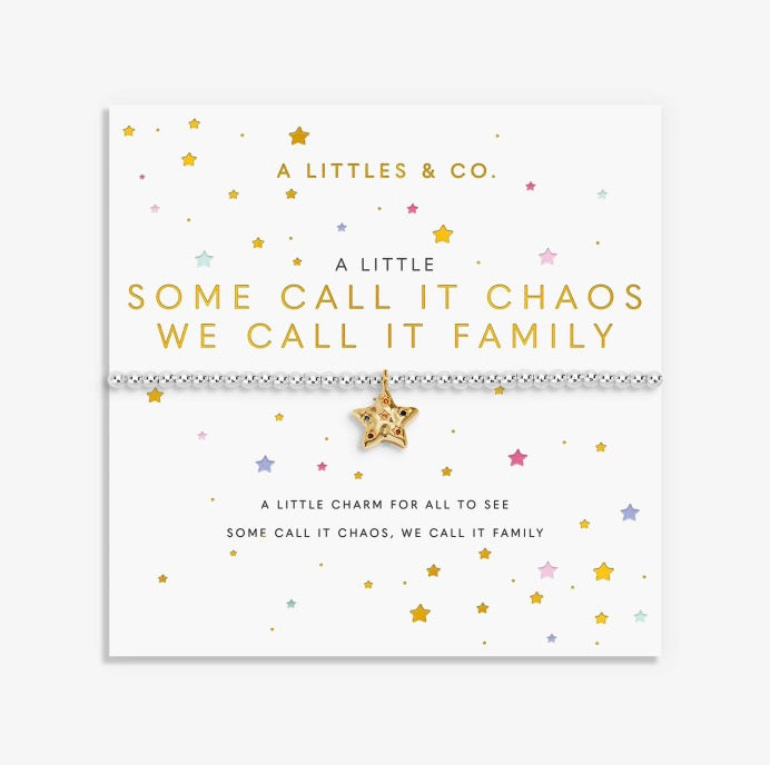 A Littles & Co. - A Little ‘Some Call It Chaos We Call It Family’ Bracelet
