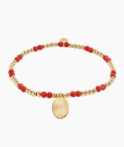 A Littles & Co. - A Little ‘Birthstone January Garnet’ Bracelet