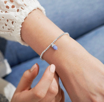 Katie Loxton - A Little ‘Mindfulness’ Blue Agate Bracelet
