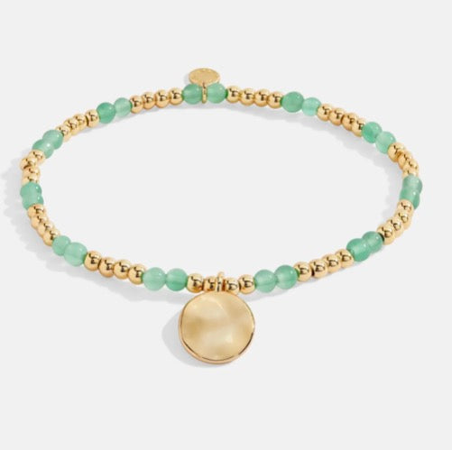 A Littles & Co. - A Little ‘Birthstone August Aventurine’ Bracelet