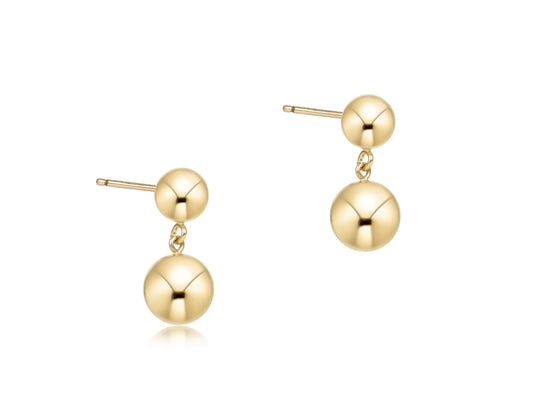 enewton Classic 8mm Ball Drop Stud - Gold