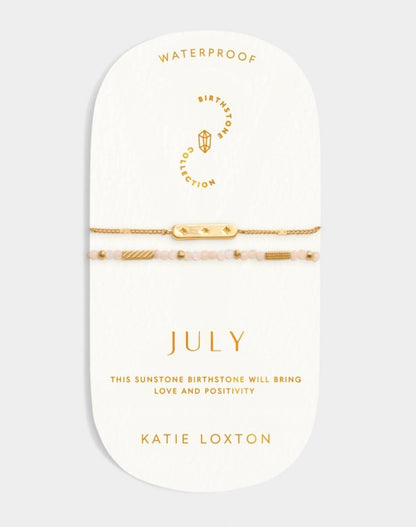 Katie Loxton - Birthstone Bracelet May Agate