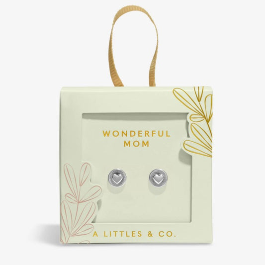 A Littles & Co. - Wonderful Mom Stud Earrings