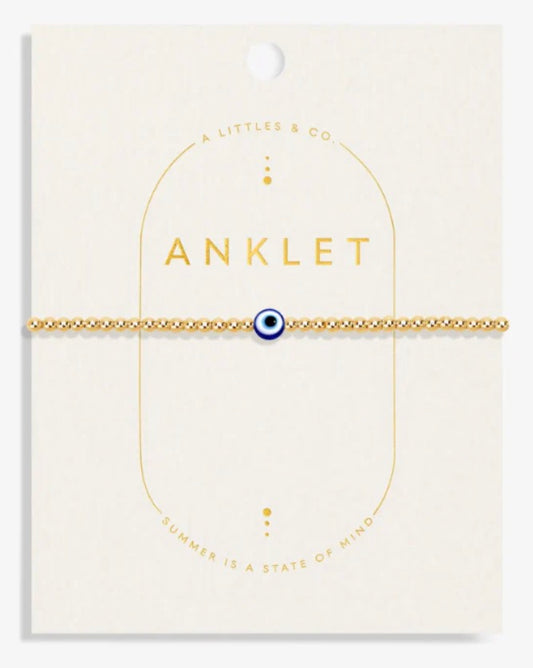 A Littles & Co. - Evil Eye Anklet