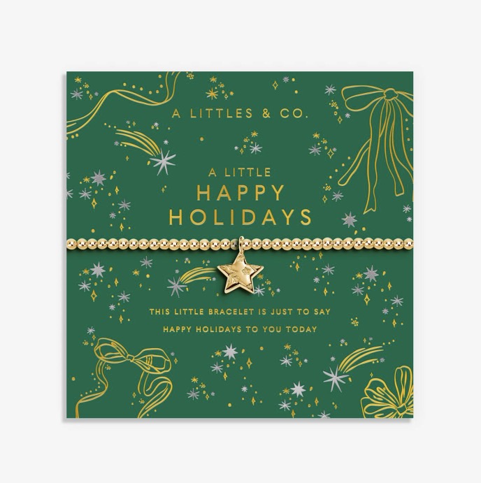 A Littles & Co. - A Little ‘Happy Holidays’ Bracelet