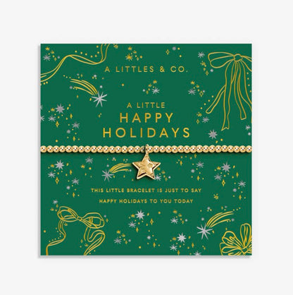 A Littles & Co. - A Little ‘Happy Holidays’ Bracelet