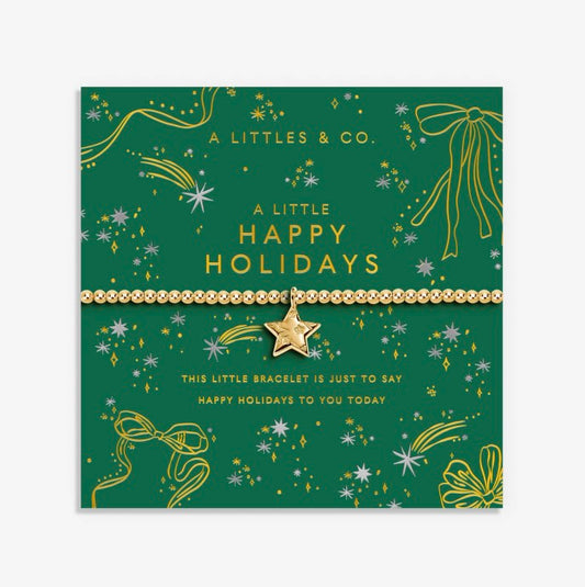 A Littles & Co. - A Little ‘Happy Holidays’ Bracelet