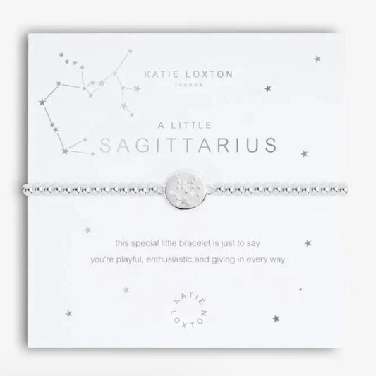 Katie Loxton - A Little Sagittarius Zodiac Sign Silver Bracelet