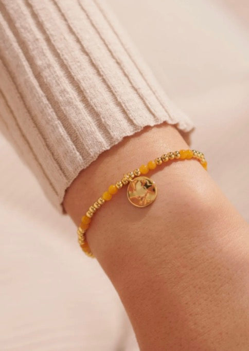 A Littles & Co. - A Little ‘Birthstone November Yellow Quartz’ Bracelet