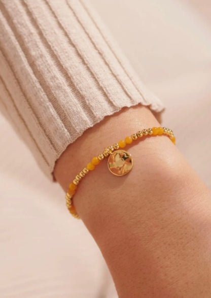 A Littles & Co. - A Little ‘Birthstone November Yellow Quartz’ Bracelet