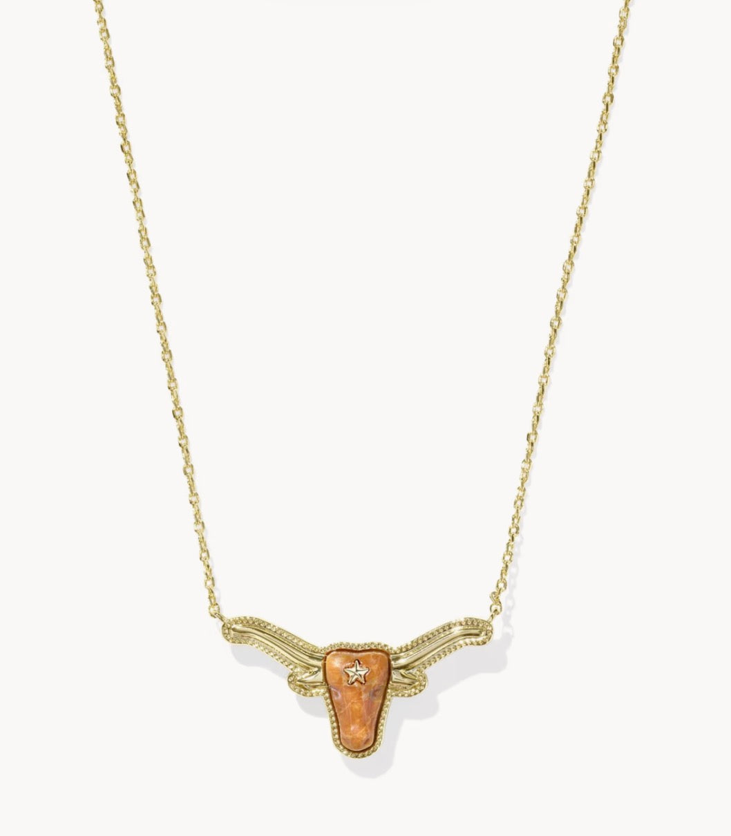 Kendra Scott Longhorn Short Pendant Necklace