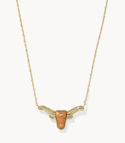 Kendra Scott Longhorn Short Pendant Necklace